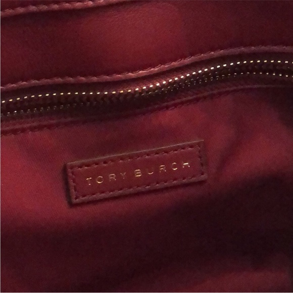 Tory Burch🍷Savannah Quilted large logo chain braided strap tote bag - Picture 12 of 12